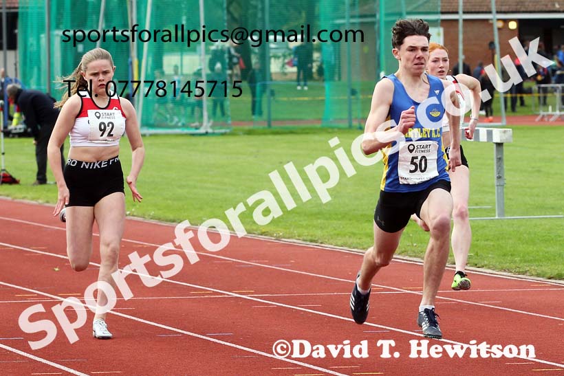 100 metres, NECAA Open Meeting, Morpeth, Sunday, September 27th. David T. Hewitson/Sports for All Pics